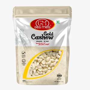 GEG MEG GOLD CASHEW PREMIUM 500 GM (W240 GRADE)