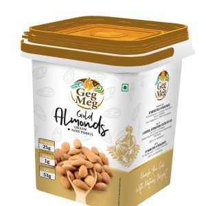 GEG MEG  GOLD  ALMOND 1KG  NON PAREL